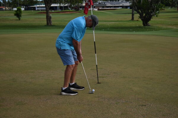 Andrew White Birdie Putt Hole 2